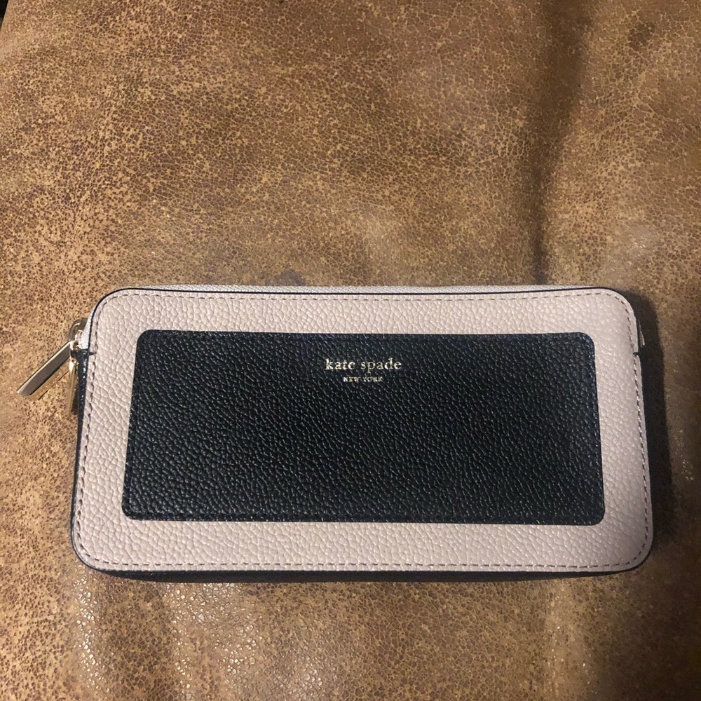 Kate Spade double zip mini crossbody